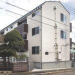 満室賃貸中 新築アパート 1DK×12戸 木造合金メッキ鋼板葺（W造）3階建 