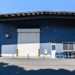 売倉庫 鉄骨造合金メッキ鋼板葺（S造）平屋建 敷地354坪 床面関185坪