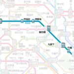 東京メトロ東西線路線図